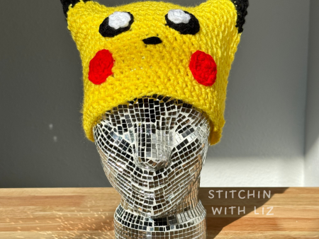 Pikachu Cat Beanie For Discount