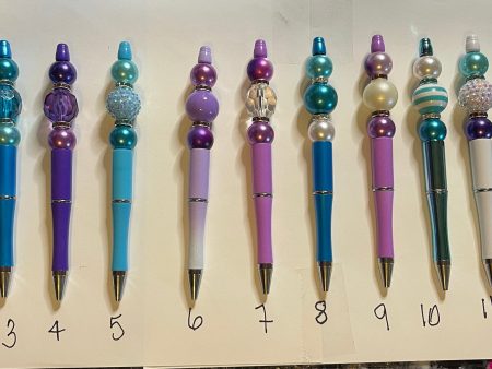 *ASSORTED BEADED PENS Online