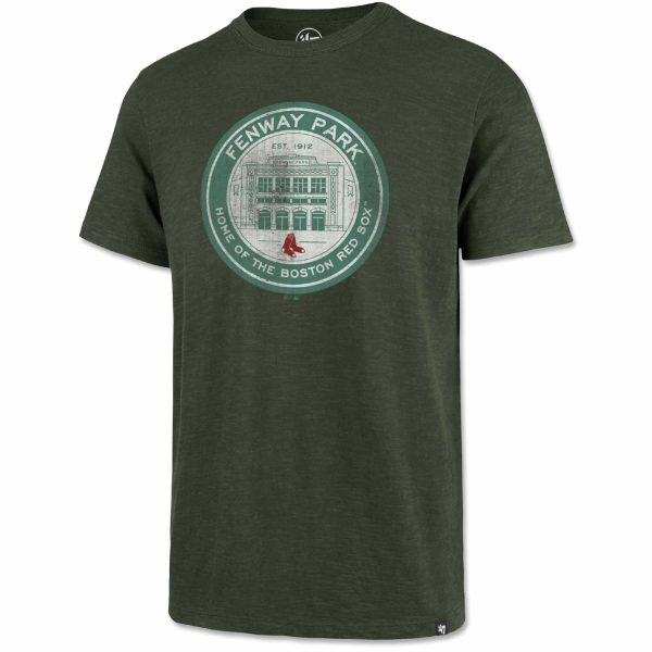 47 Fenway Coin Logo Grit Scrum T-Shirt - Green Online Sale