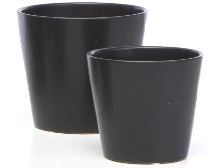 Alfresco Downtown Petits 6 Inch Round Ceramic Planter Online now