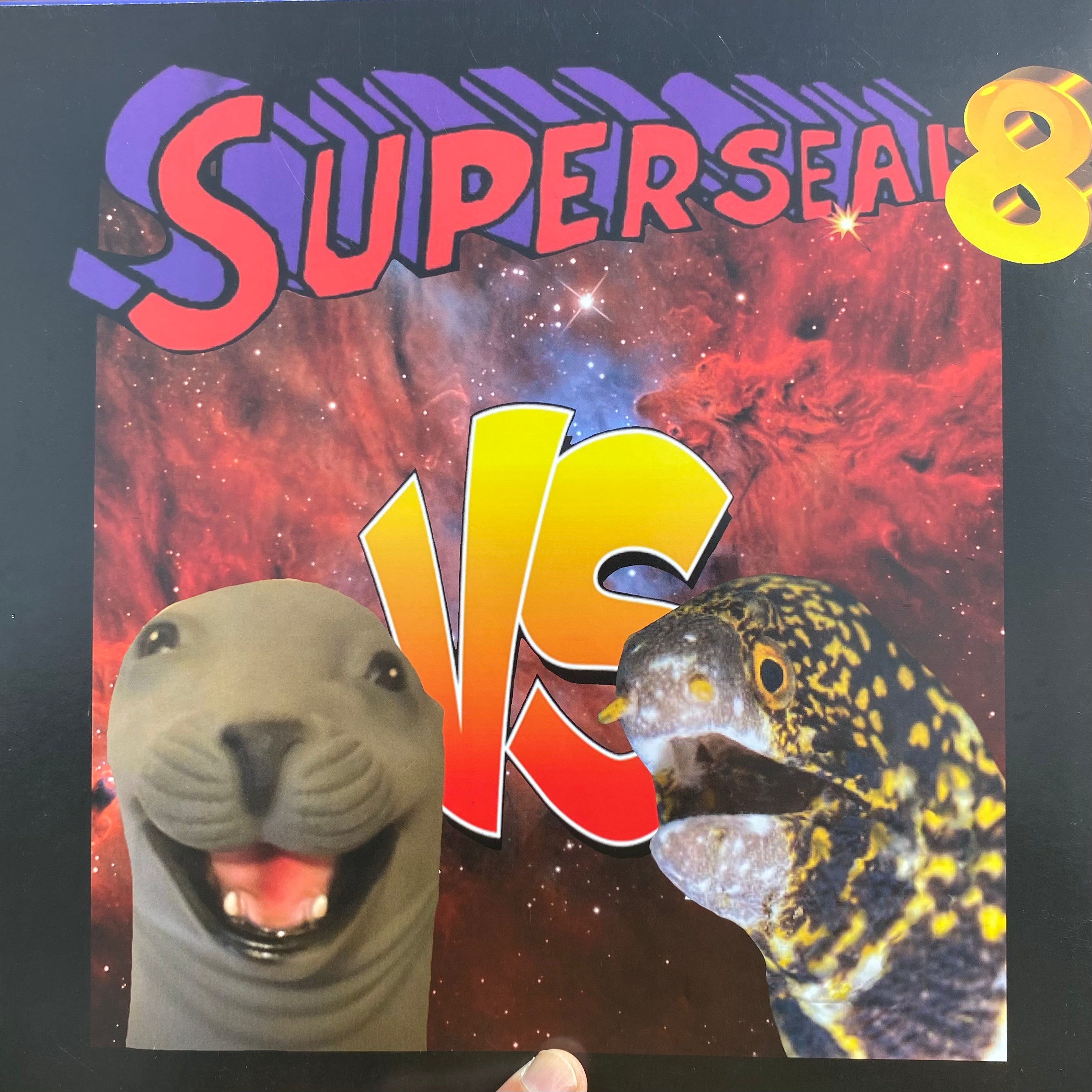 Superseal 8.2 💿(W Traktor)! Super Seal Vs Super Eel! 12” Vinyl!! Online