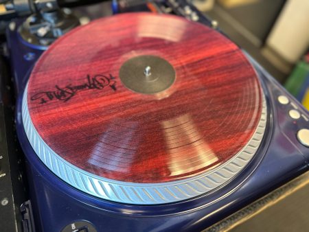 SOLD OUT HERE! BUT YOU CAN STILL BUY IT ON MILEHIGHDJSUPPLY.COM! ThudRumble X Mile High DJ - Wood Series: CHERRY 12  Traktor Control Vinyl (One Pair) Discount