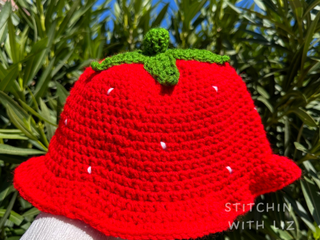 Strawberry Bucket Hat For Sale