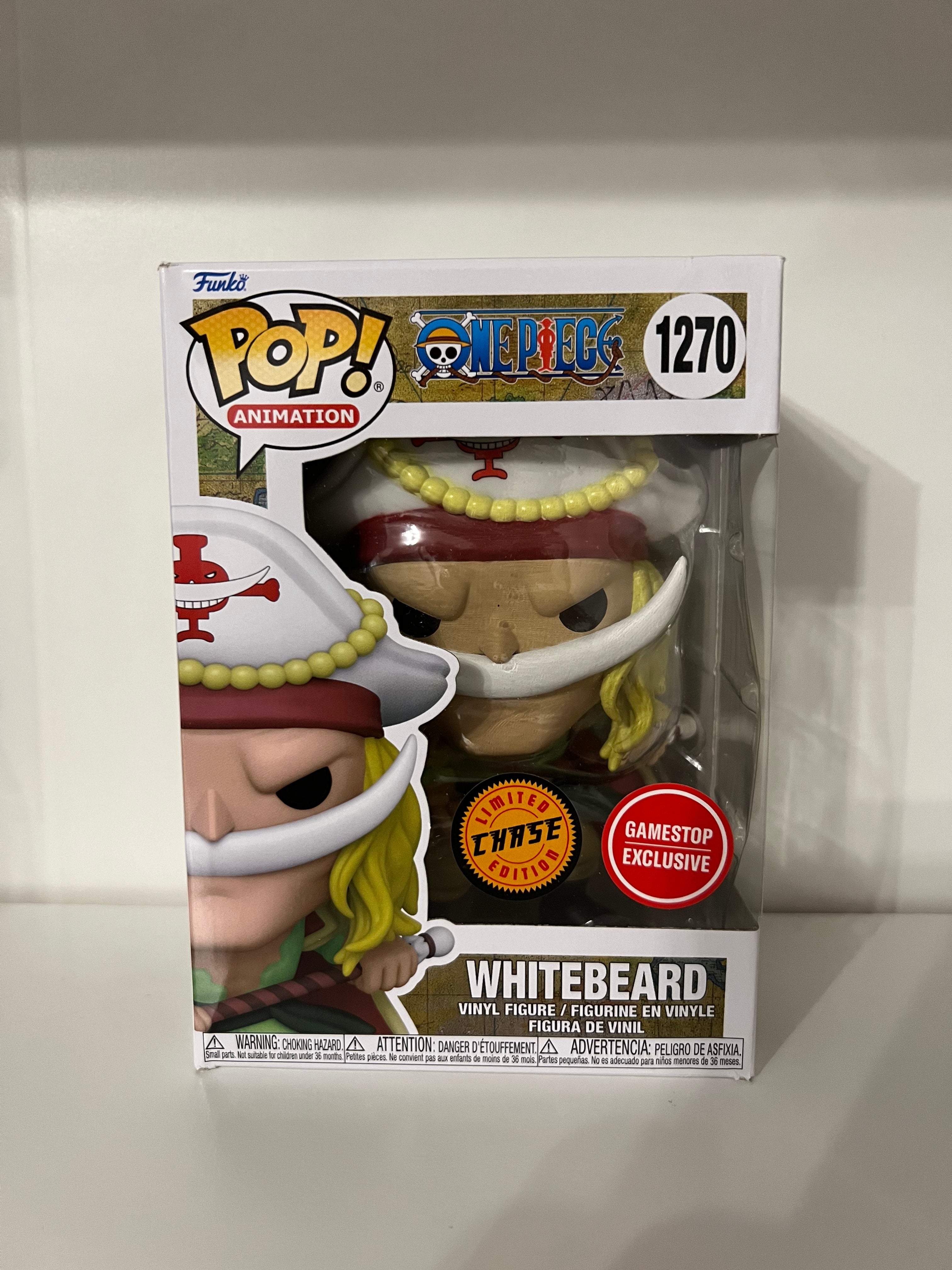 #1270  Whitebeard Gamestop Exclusive Chase - One Piece For Sale