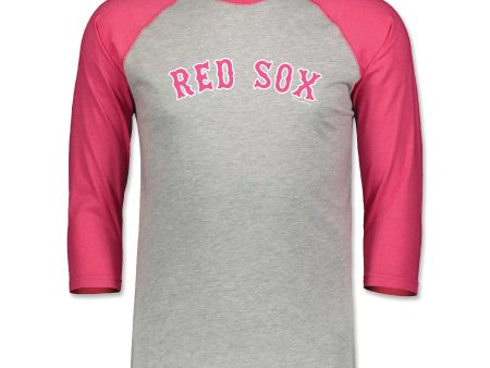 Toddler Raglan T-Shirt - Ash Pink on Sale