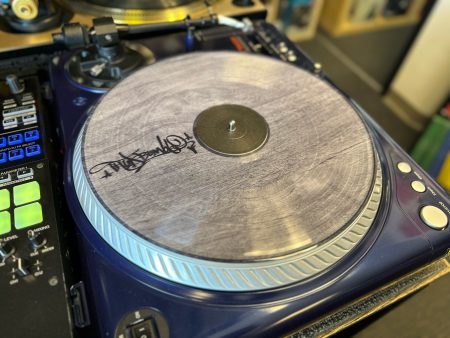 SOLD OUT HERE! BUT YOU CAN STILL BUY IT ON MILEHIGHDJSUPPLY.COM! ThudRumble X Mile High DJ - Wood Series: GREY WOOD 12  Traktor Control Vinyl (One Pair) Online Sale