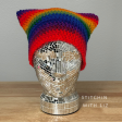 Kaleidoscopic Cat Beanie Hot on Sale