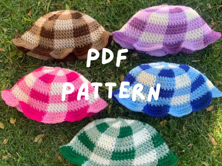 Gingham Bucket Hat Pattern Cheap