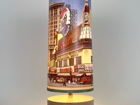 Times Square NYC postcard lamp For Discount