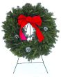 Green Wire Wreath Stand on Sale