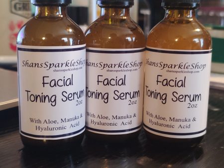 *FACIAL TONING SERUM WITH HYALURONIC ACID Discount