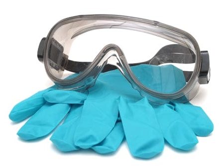 Nitrile Safety Gloves (Box of 100) Hot on Sale