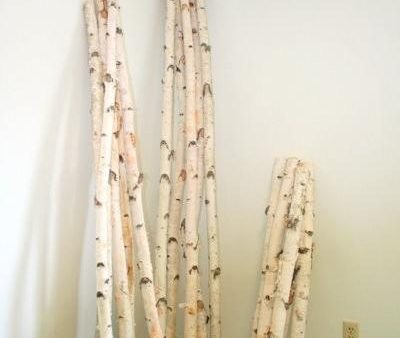 White Birch Poles Hot on Sale