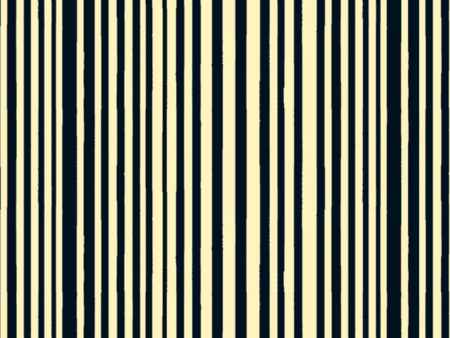 Inky Vanilla Stripe For Discount