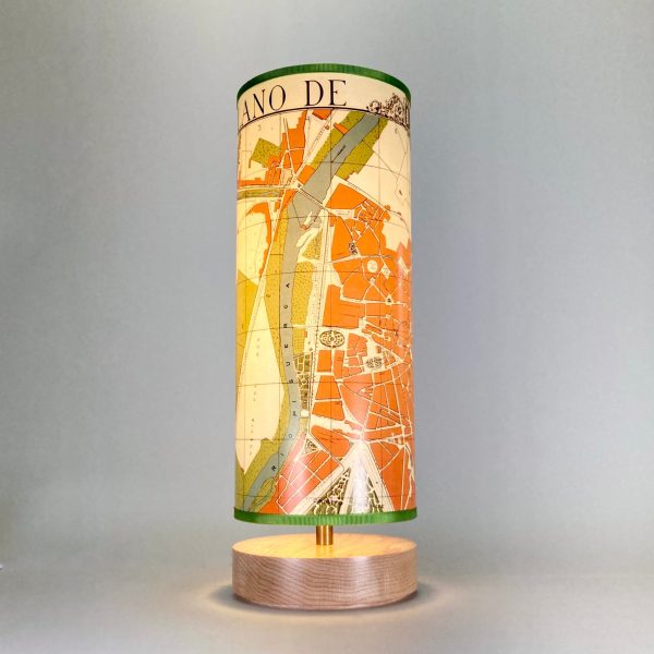 custom map lamp For Sale