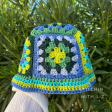 Vibrant Granny Square Bucket Hat Online Hot Sale