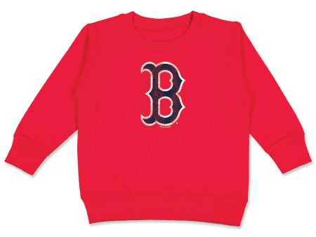 Toddler Crew Neck - Red Online Hot Sale