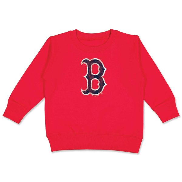 Toddler Crew Neck - Red Online Hot Sale