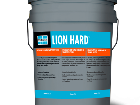 Concrete Densifier, Hardener, & Sealer - LION HARD® 5 Gal. For Cheap