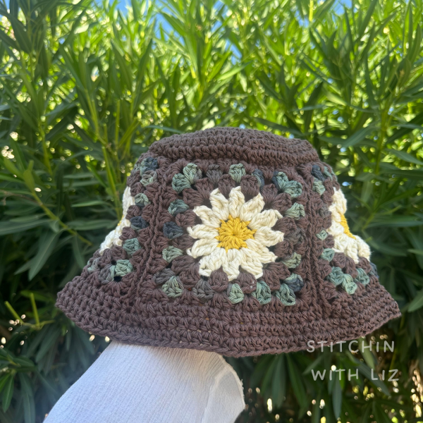 Forest Daisy Bucket Hat Cheap