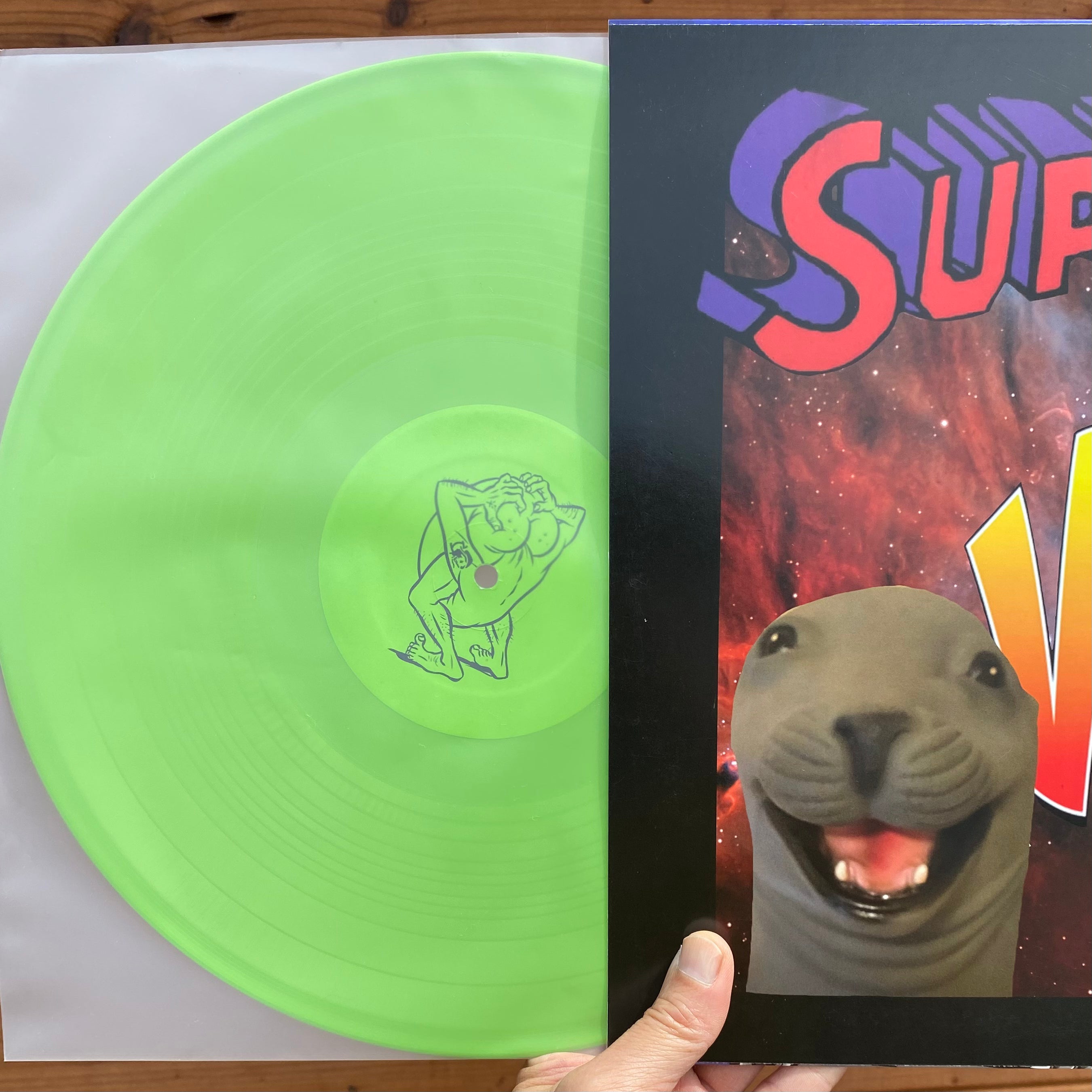 Superseal 8.2 💿(W Traktor)! Super Seal Vs Super Eel! 12” Vinyl!! Online