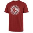 47 Circle Logo Grit Scrum T-Shirt - Red Hot on Sale