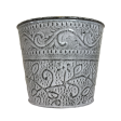 Decorative Pot - Tin (Antique White) For Discount