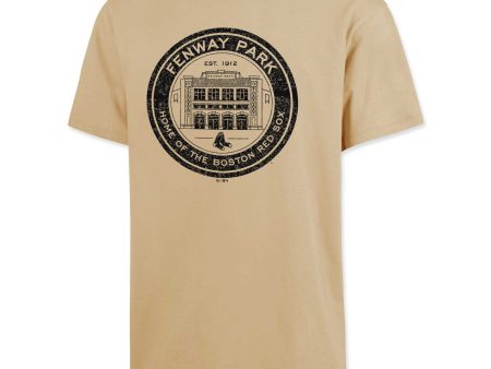 47 Fenway Park Coin Logo T-Shirt - Khaki Dusted Hot on Sale