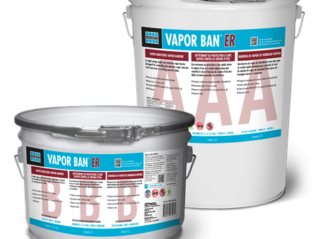 discontinued (see code NXT-VBER3GKIT)          Moisture Vapor Barrier Rapid Cure - VAPOR BAN™ ER 3 Gal. Kit For Cheap