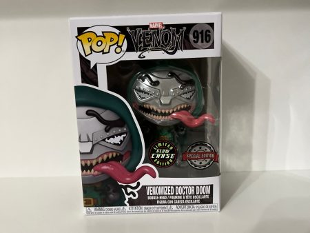 #916  Venomized Doctor Doom Glow Chase - Marvel Online Hot Sale