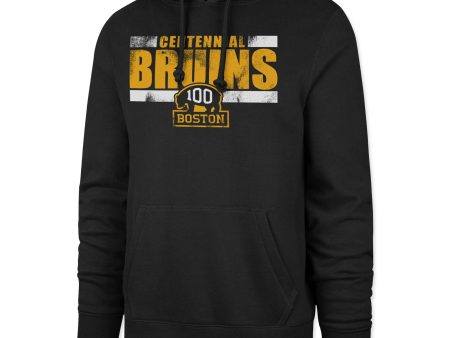 Bruins Black Centennial Hood For Discount