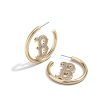 BaubleBar Gold Hoops Earrings Hot on Sale