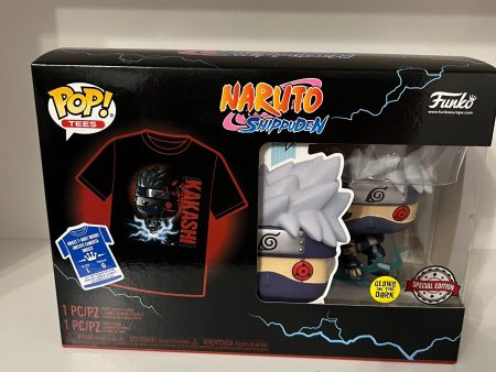 #1103  Kakashi Raikiri GITD Tee set - Naruto Cheap