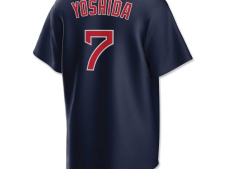 Nike Replica Road Alternate Jersey - Navy - Yoshida #7 Discount