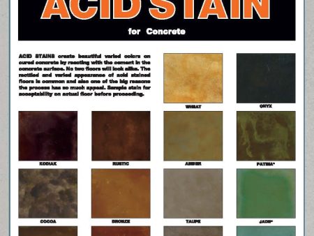 Acid Stain for Concrete Online Sale