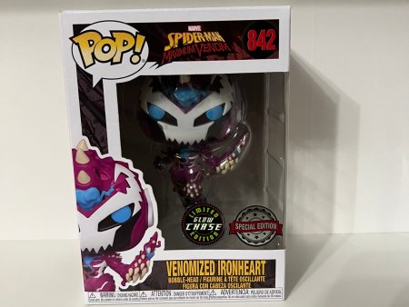 #842  Venomized Ironheart Glow Chase - Marvel For Discount