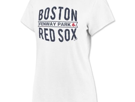 Ladies 47 Fenway Frankie Tee - White For Discount