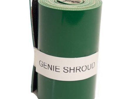 GREEN SHROUD CONCRETE GENIE FOR 2 HEADED For Sale