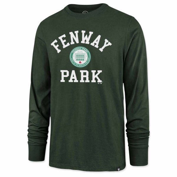 47 Fenway Park Long Sleeve SR T-Shirt - Green Online Hot Sale