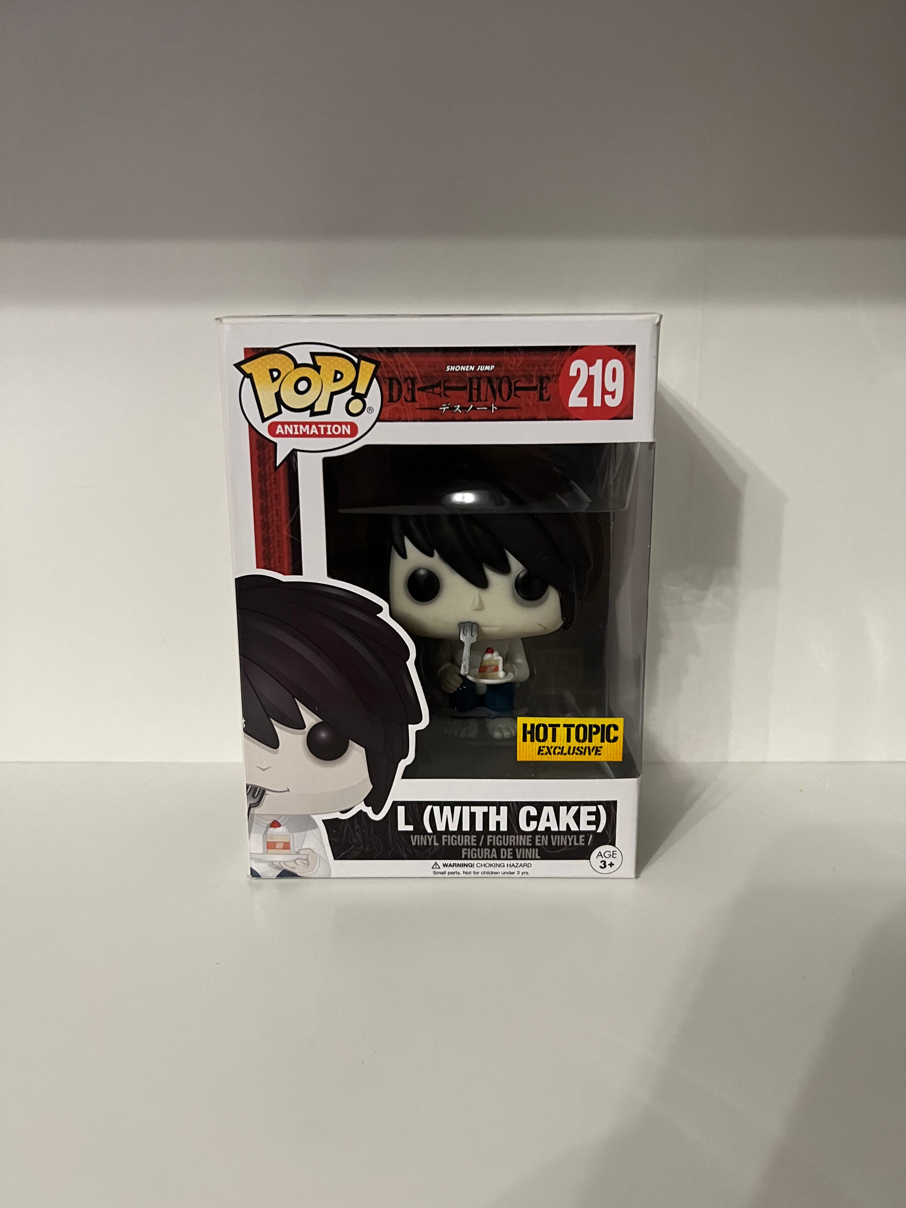 #219  L with cake Hot Topic - Death Note Discount