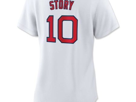 Ladies Nike Replica Home Jersey - White - Story #10 Online Sale