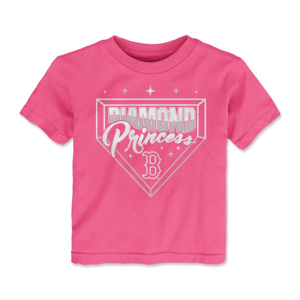 Toddler Diamond Princess T-Shirt - Pink Fashion