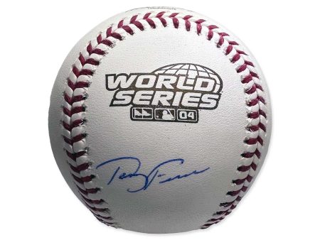 Autographed Baseball - Terry Francona - 2004 World Series Online Sale