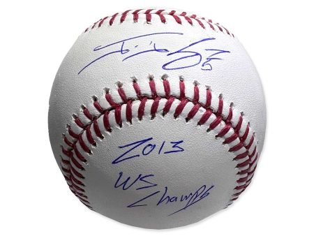 Autographed Baseball - Johnny Gomes - 2013 World Series Champs For Sale