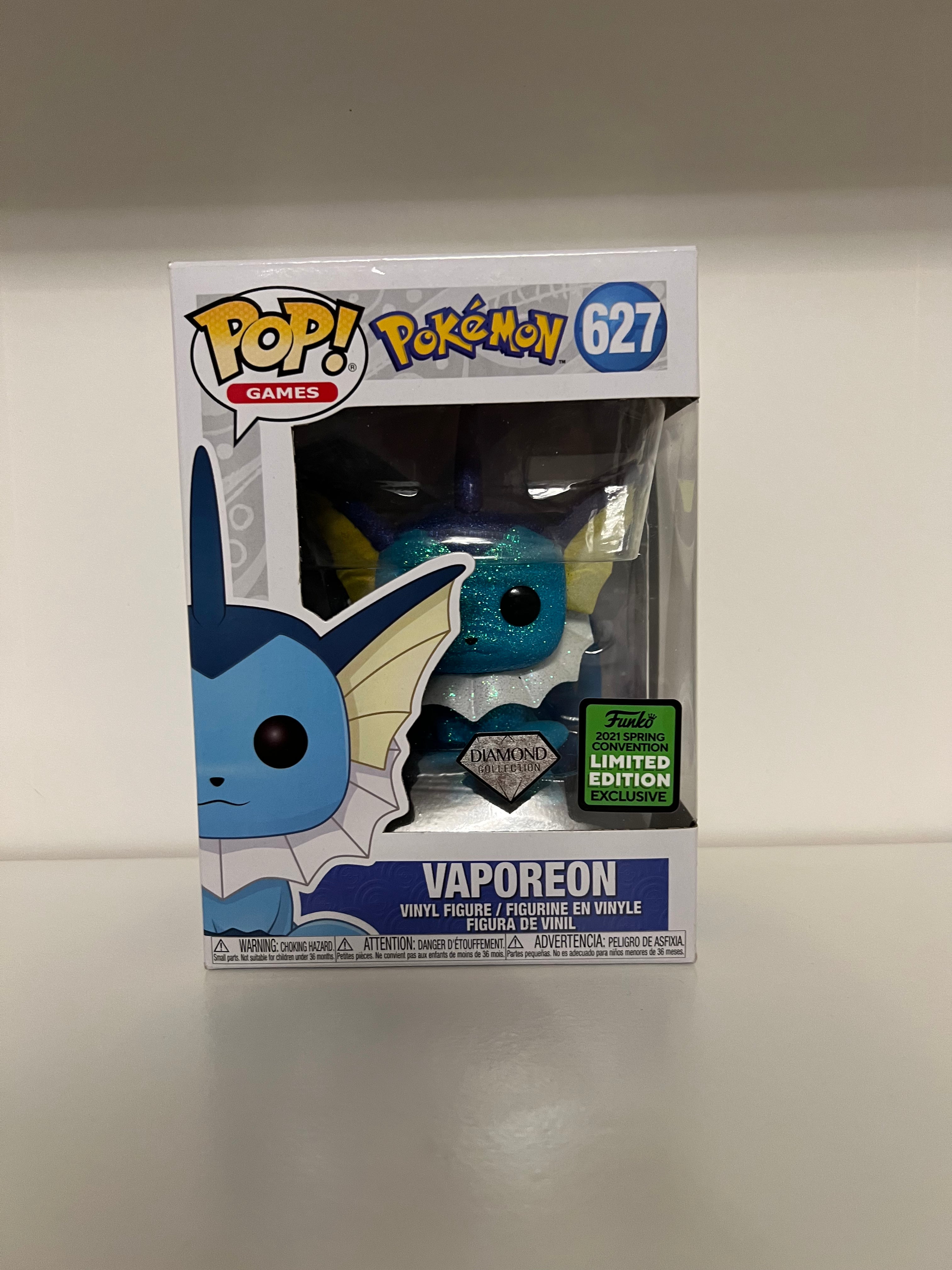 #627  Vaporeon Diamond - Pokemon For Discount