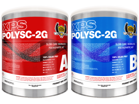 Slow Cure Polyaspartic Floor Coating -  XPS SC Poly 2 Gal. Kit (PACT-8084) Fashion