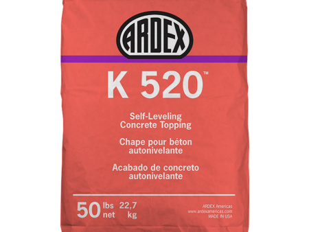 Self-Leveling Concrete Topping - Ardex K 520™ 50LB Cheap