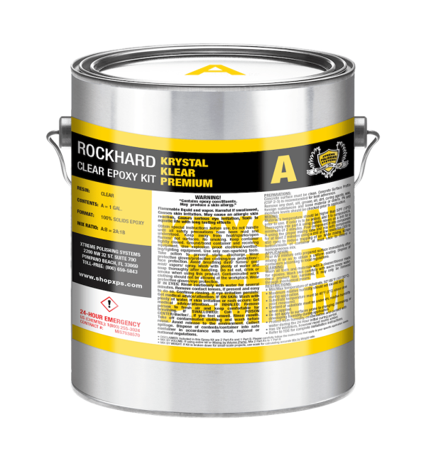 Glass Clearcast Resin - Rockhard Krystal Klear Premium 3 Gal. Kit Cheap