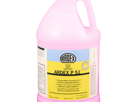 Concrete Floor Primer - Ardex P 51™ 1 Gal. Hot on Sale