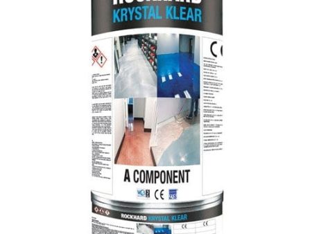 Polyaspartic Top Coat - Rockhard KRYSTAL KLEAR 1.4 Gal Kit Hot on Sale